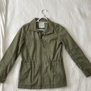 Madewell Army Green Utility Jacket